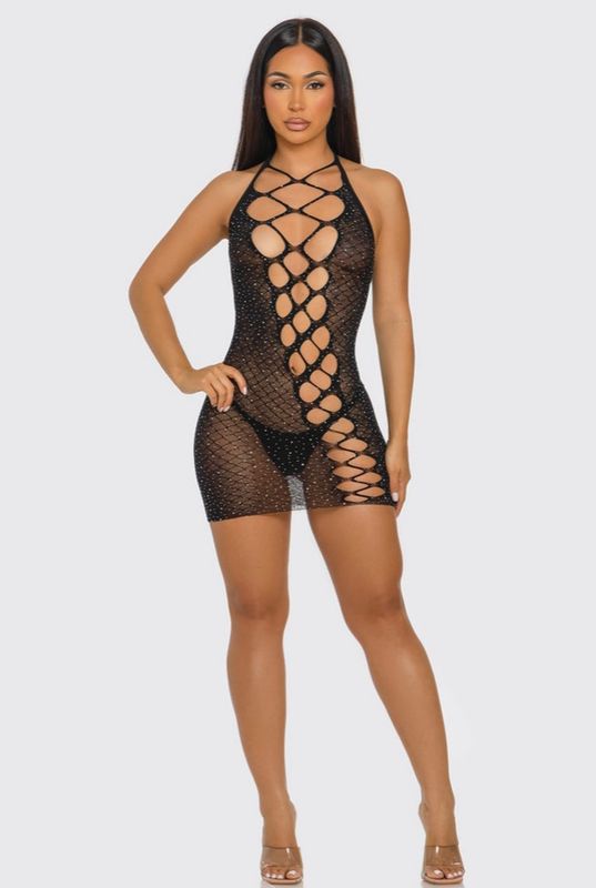 Nights Like This Bodystocking Dress