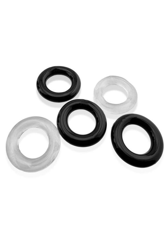 Hunkyjunk Jacker 5 Stack Super-Strong Cockrings (5 Pack)