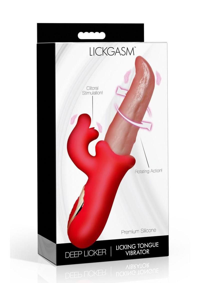 Lickgasm Deep Licker Licking Tongue Vibrator