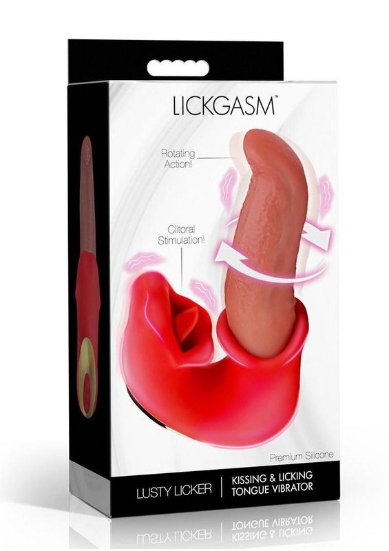 Lickgasm Lusty Licker Kissing &amp; Licking Tongue Vibrator