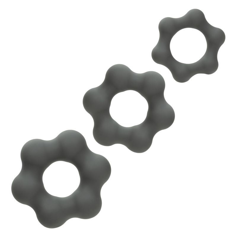 Alpha Liquid Silicone 3 Ring Endurance Set