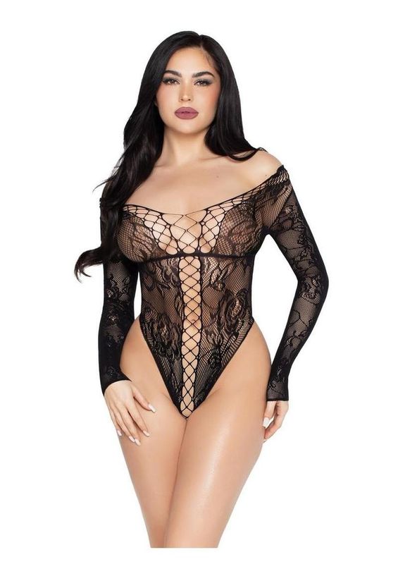 Handle With Care Lace Bodysuit