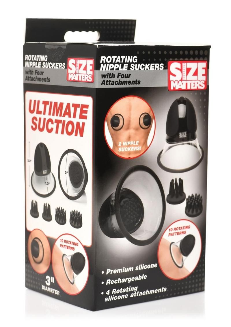 Size Matters 10X Rotating Nipple Suckers