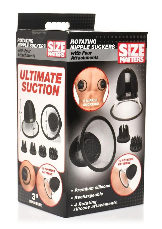 Size Matters 10X Rotating Nipple Suckers