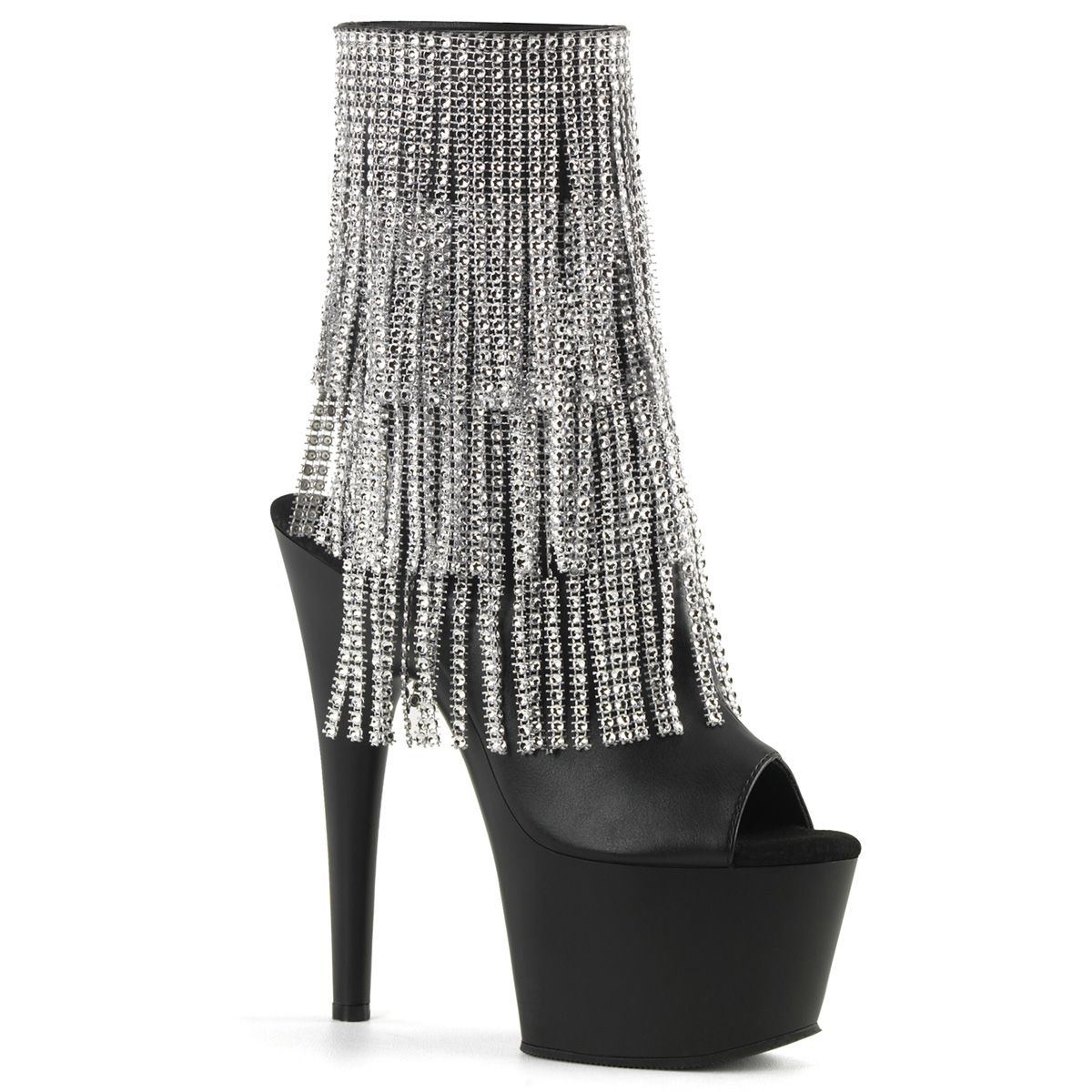 Adore 7" Fringe Anklet Boot, Size: 6