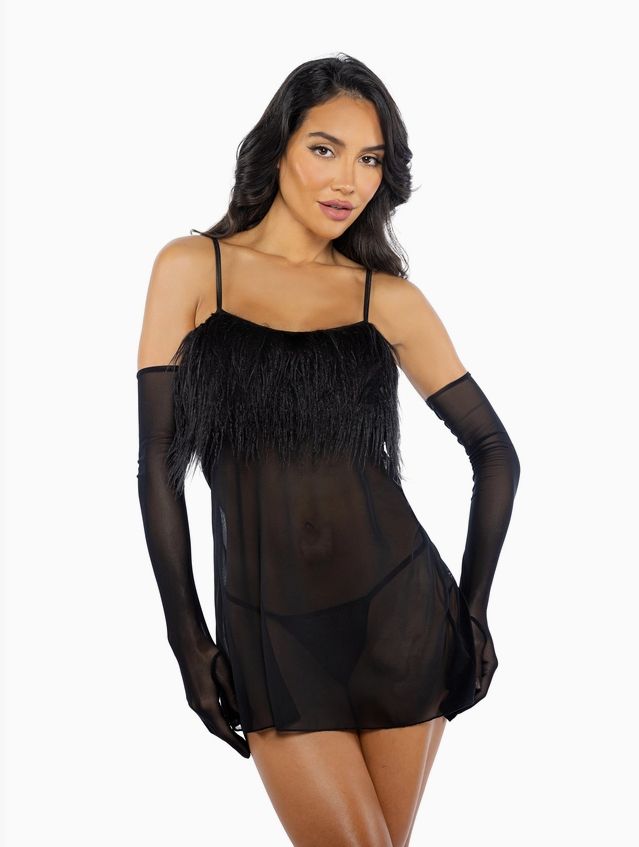 Amelia Feather Babydoll