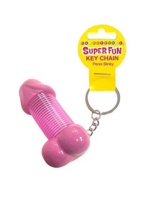 Super Fun Penis Slinky Keychain