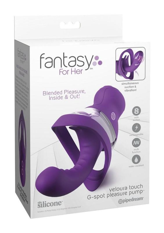 Fantasy For Her Veloura Touch G-Spot Pleasure Pump