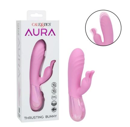 Aura Thrusting Bunny Vibrator