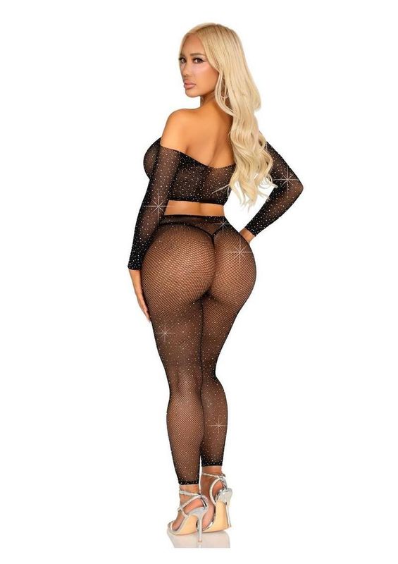 Captivating Crush Crop Top and Leggings Set