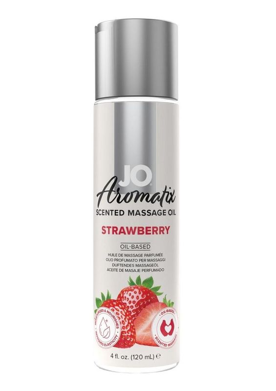 Jo Aromatix Strawberry Massage Oil
