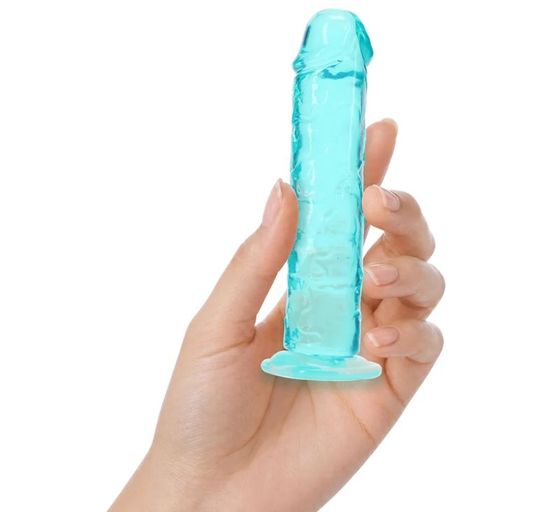 Realrock Crystal Clear 5" Dildo