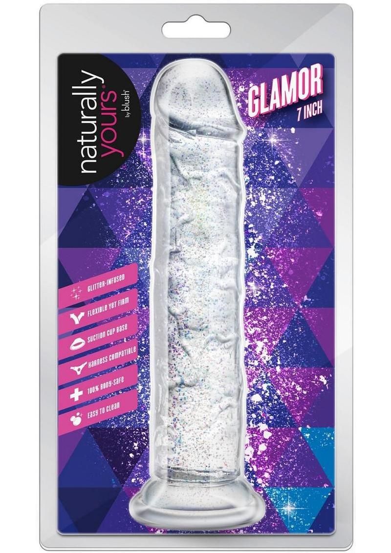 Naturally Yours Glamor 7" Sparkling Dildo