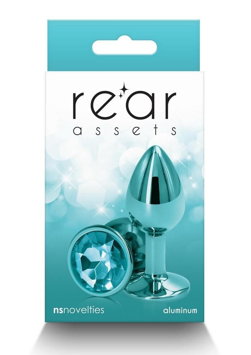Rear Assets Teal Aluminum Small Plug