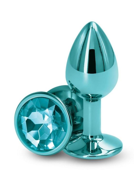 Rear Assets Teal Aluminum Small Plug