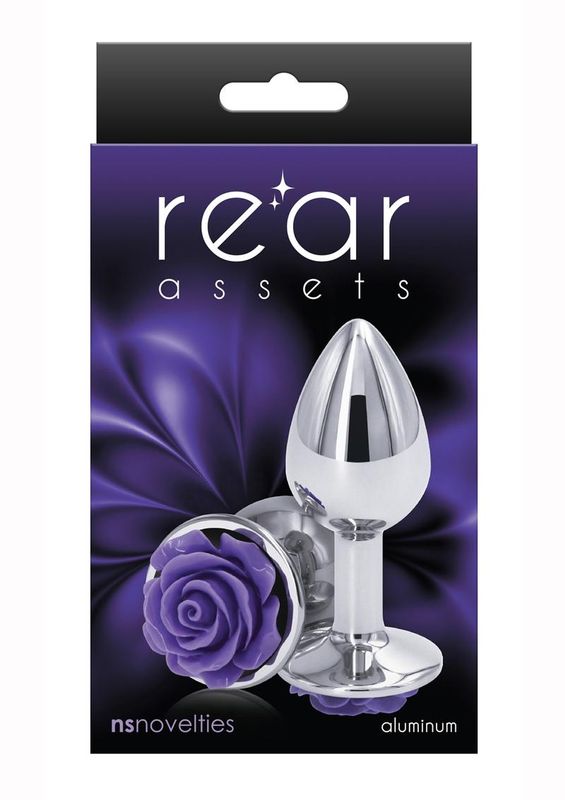 Rear Assets Purple Rose Aluminum Small Plug