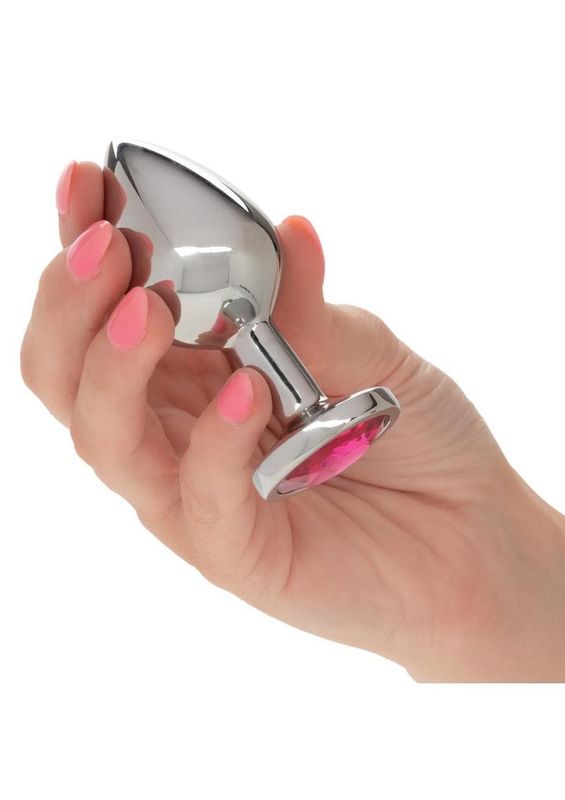 Jewel Rose Aluminum Large Plug