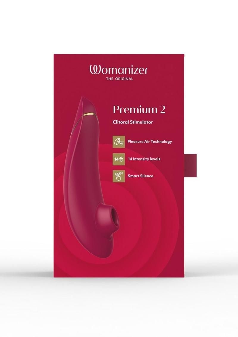 Womanizer Premium 2 Pleasure Air Clitoral Stimulator
