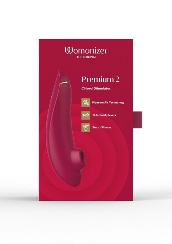 Womanizer Premium 2 Pleasure Air Clitoral Stimulator