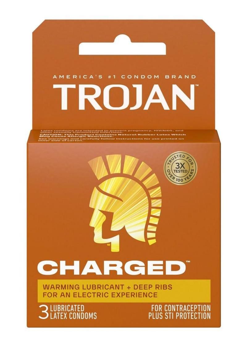 Trojan Intensified Charged 3 Pack