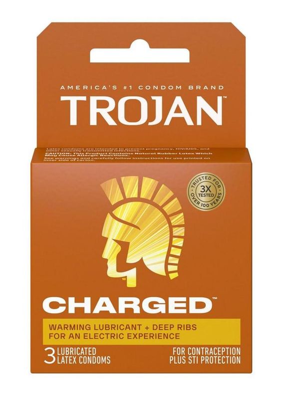 Trojan Intensified Charged 3 Pack