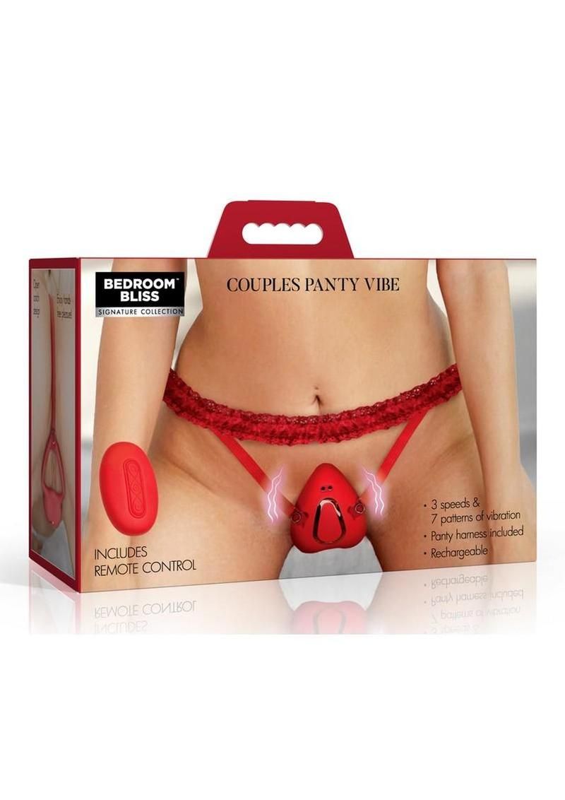 Bedroom Bliss Couples Panty Vibe with Remote Control