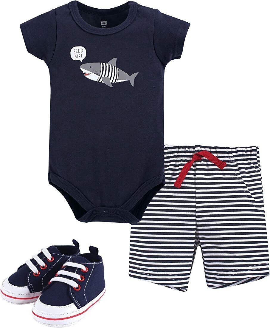 Bodysuit ,shorts and shoe set from Hudson Bay