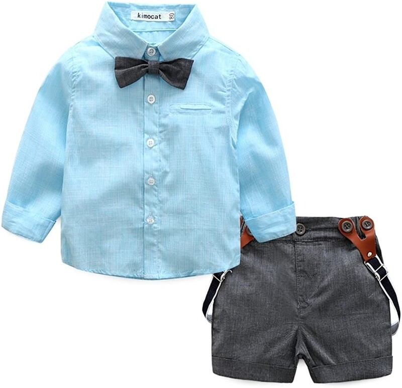 shirt and tie sets by KIMOCAT shirt and tie sets by KIMOCAT