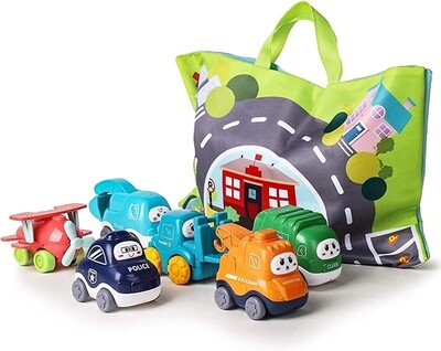 Baby truck car toy and playmat storage bag 
