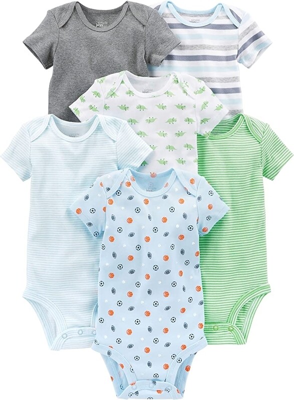 Bodysuit for babyboy 6x pack Bodysuit for babyboy 6x pack