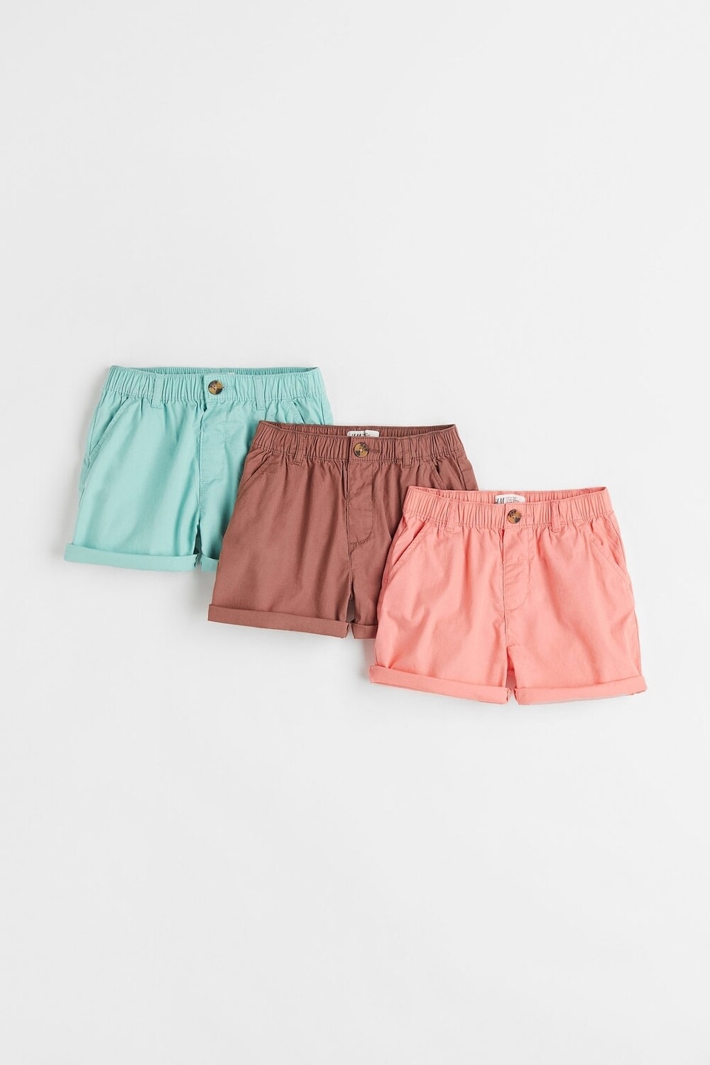  GIRLS cotton poplin shorts 