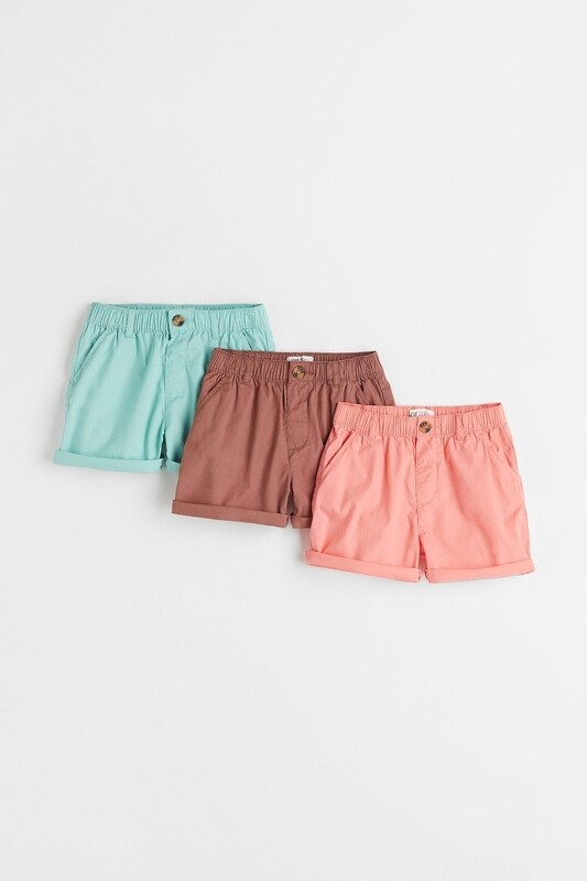  GIRLS cotton poplin shorts 