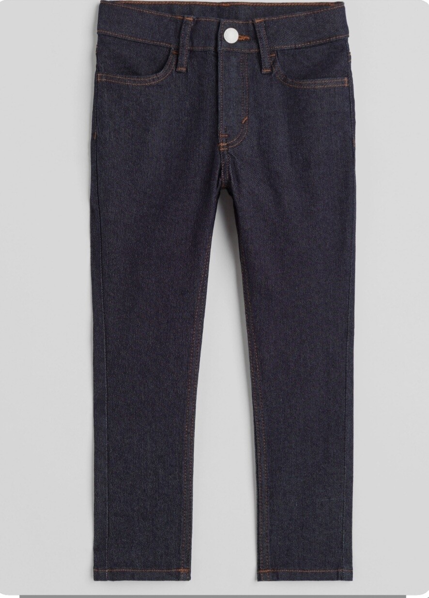 Skinny fit jeans dark denim blue 