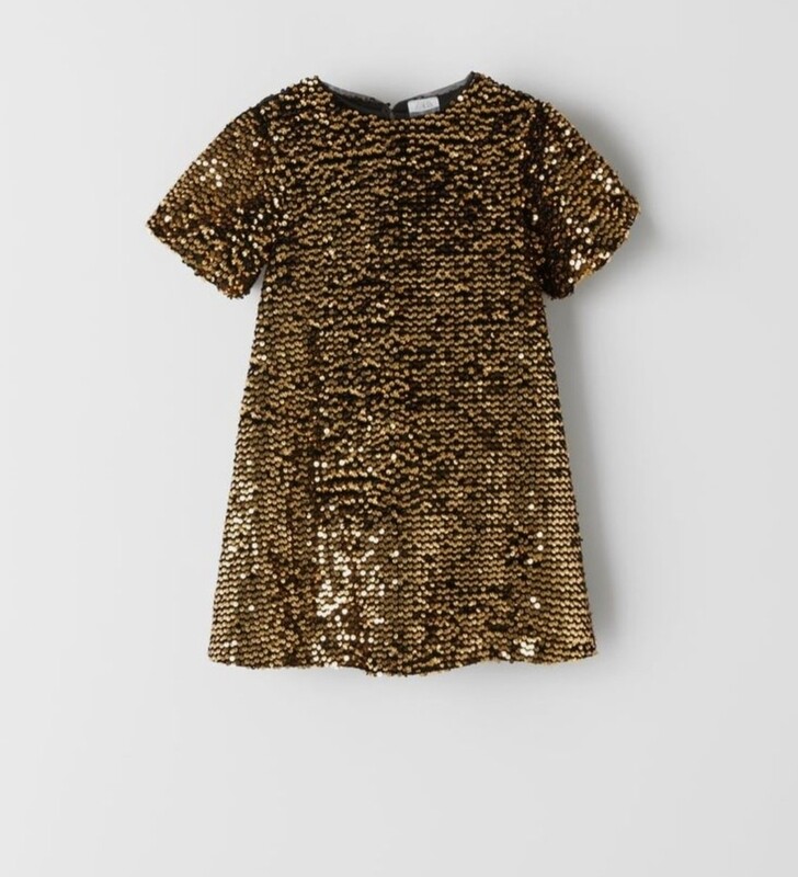 Zara glitter dress