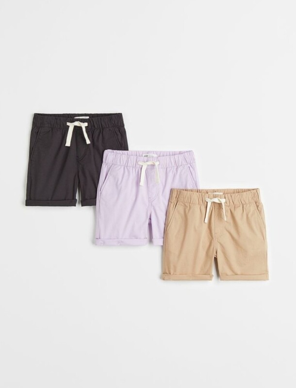 Katoenen shorts per stuk
