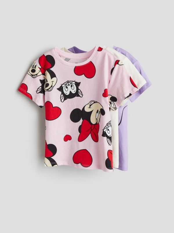Mickey mouse set van 3 bloesjes