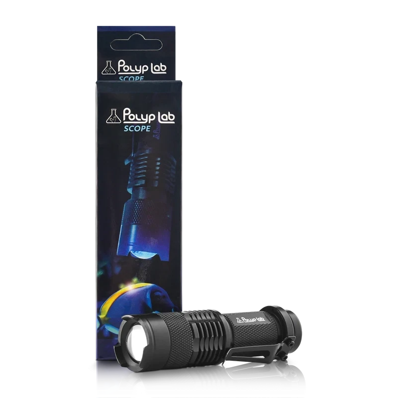 Polyplab Scope Blue LED Flashlight