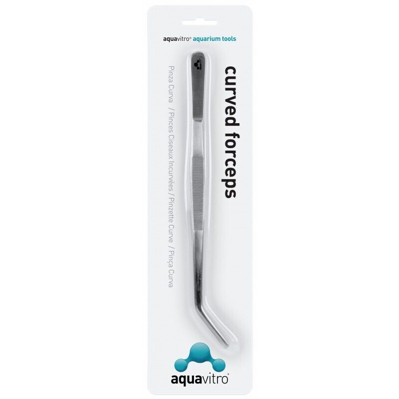 Aquavitro Curved Forceps 25 CM