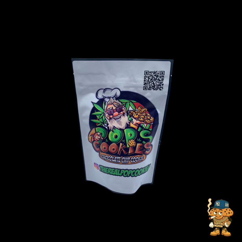 Pop’s Cookies (600mg) Chocolate Chip Cookies 3-Pack