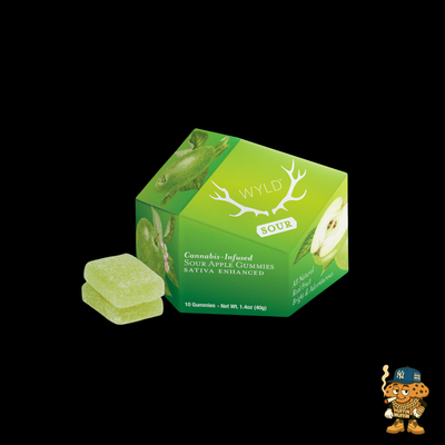 Wyld Cannabis-Infused 100MG Gummies