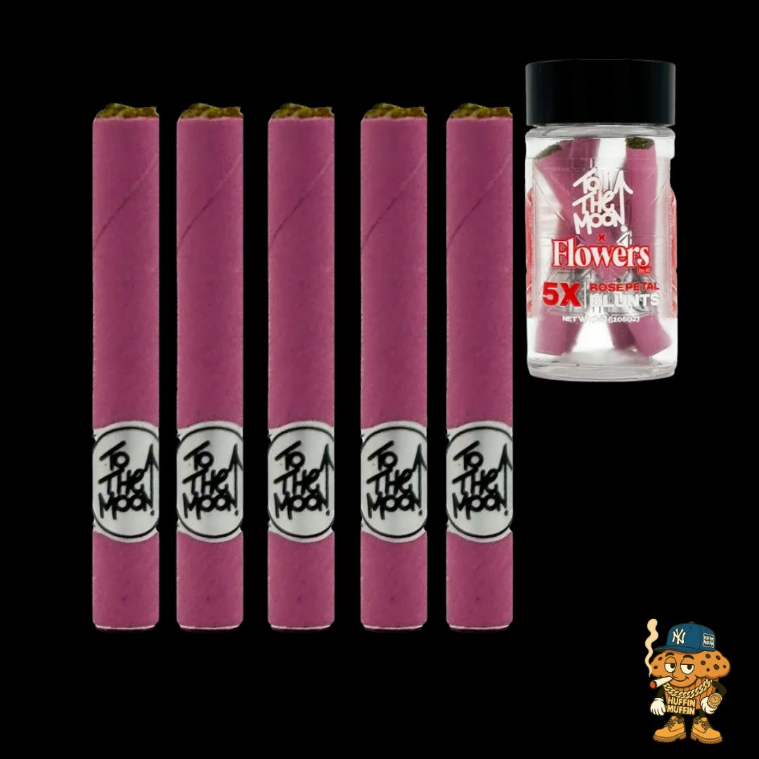 To The Moon Rose Petal Blunts (5-Pack)