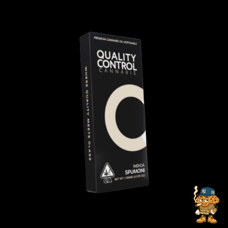 Quality Control Cannabis Premium Oil Disposable 1g