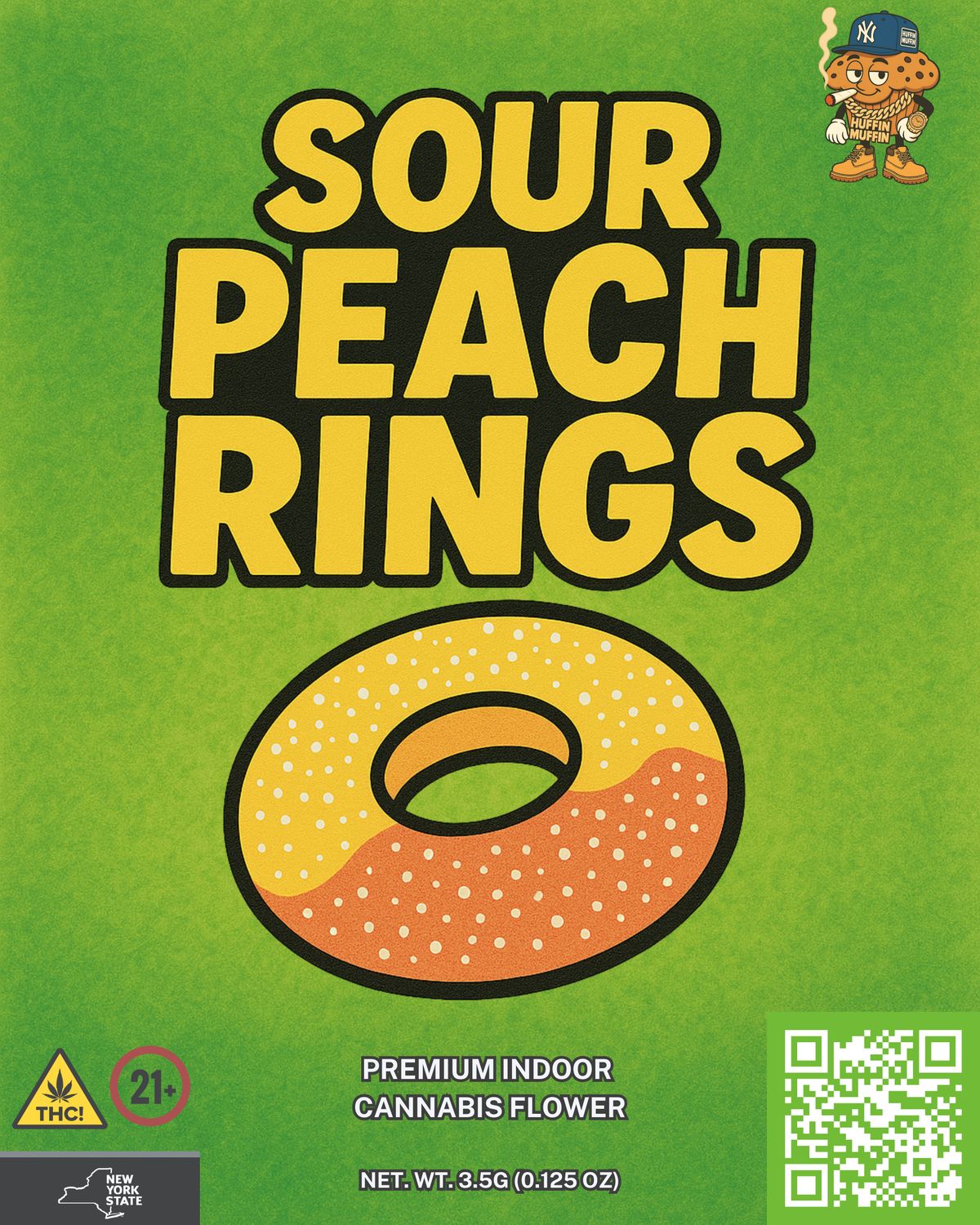 Sour Peach Rings (S/H)