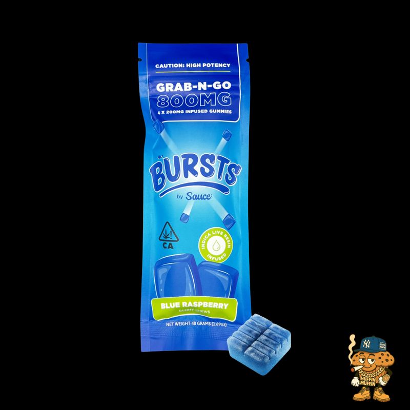 Bursts by Sauce 4x200mg Gummy Chews