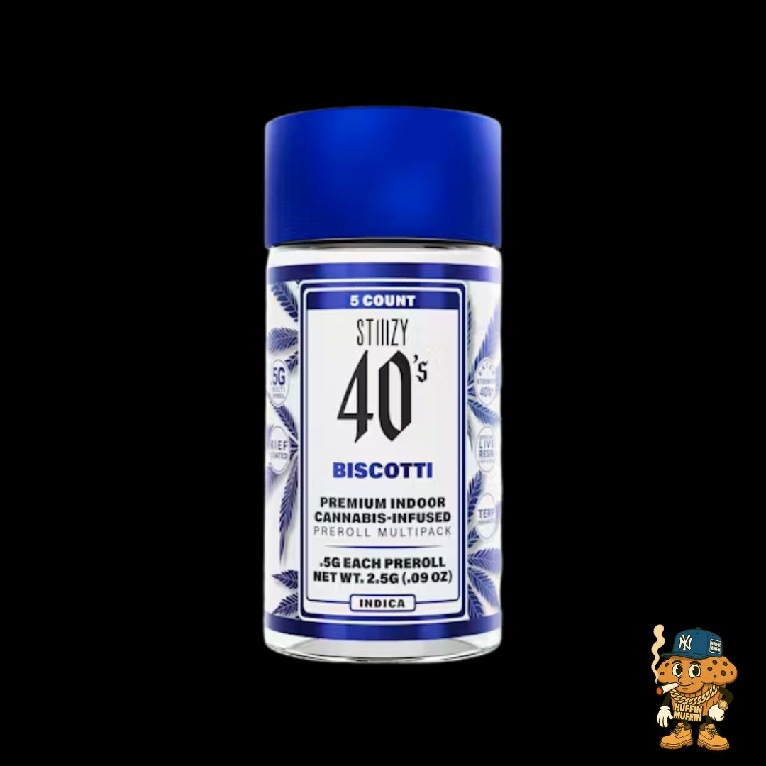 Stiiizy 40's 5-Pack Prerolls