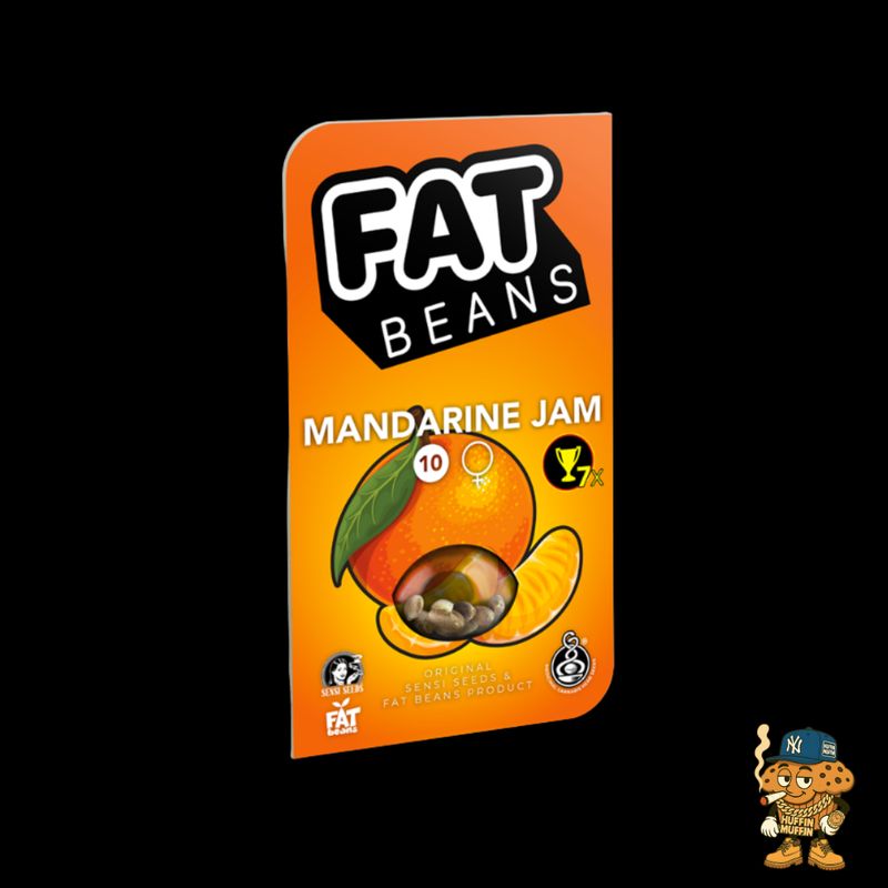 Fat Beans Mandarine Jam 10-Pack