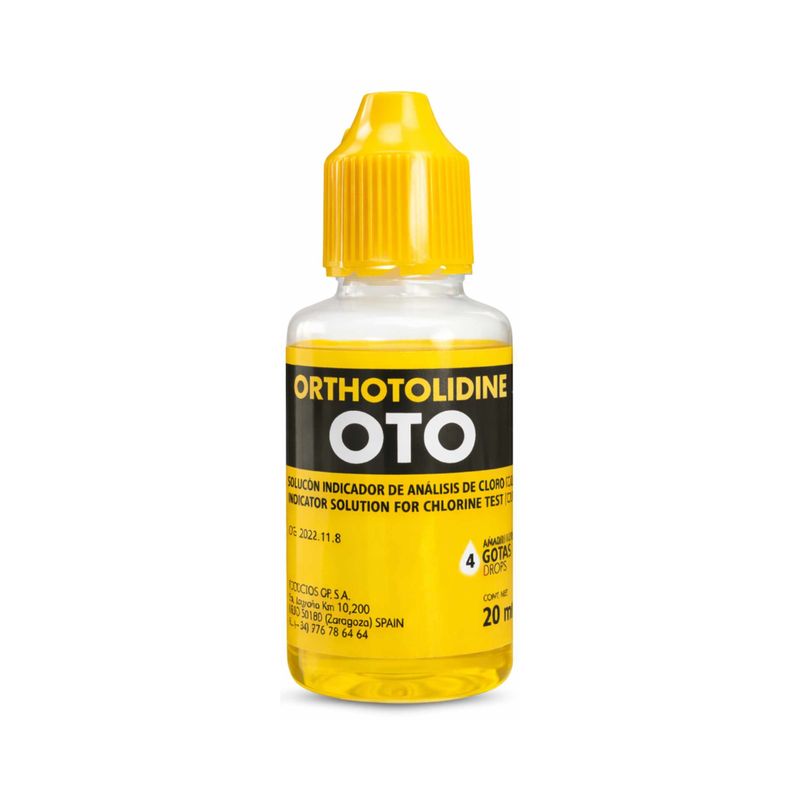 BOTELLA REACTIVO DE OTO