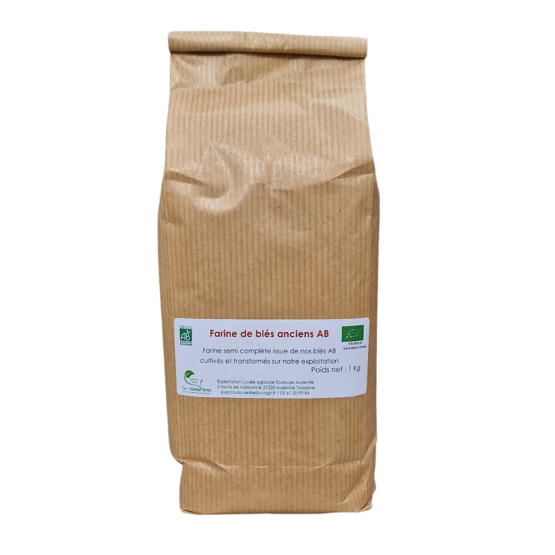 Farine de blés anciens AB 1kg