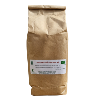 Farine de blés anciens AB 1kg