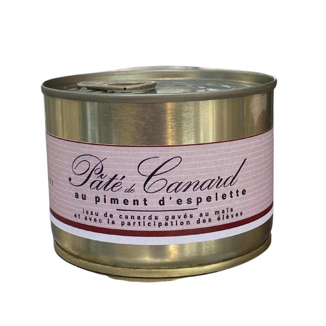 Pâté de canard au piment d&#39;espelette  250g